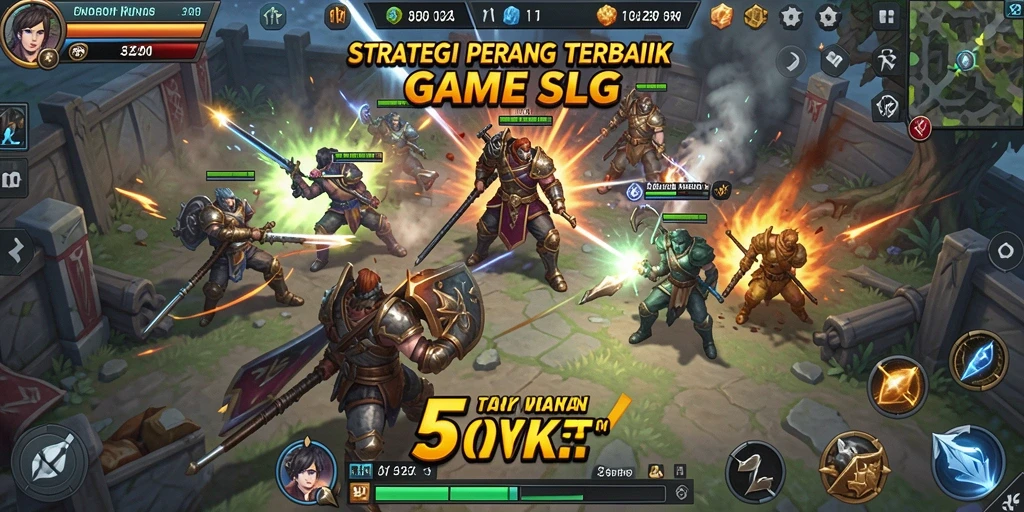 Tangkapan layar 5RT menunjukkan gameplay strategi yang intens dan mendebarkan.