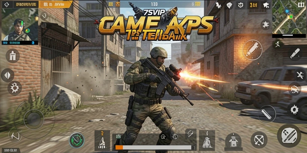 Tangkapan layar menampilkan aksi mendebarkan dalam gameplay TPS.