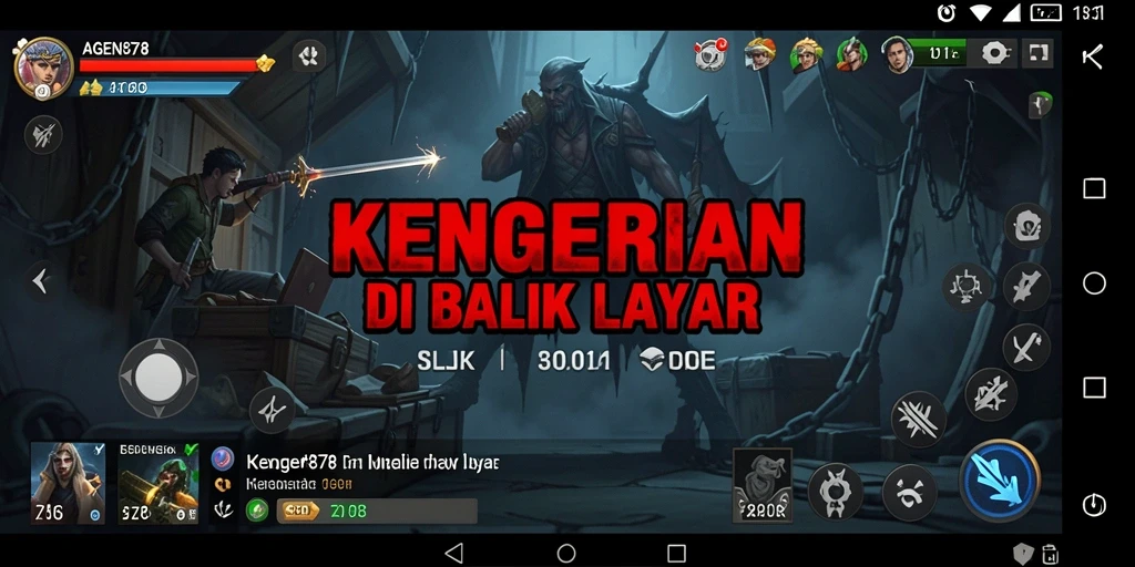 Gameplay AGEN878 yang penuh dengan elemen Horror yang menakutkan.