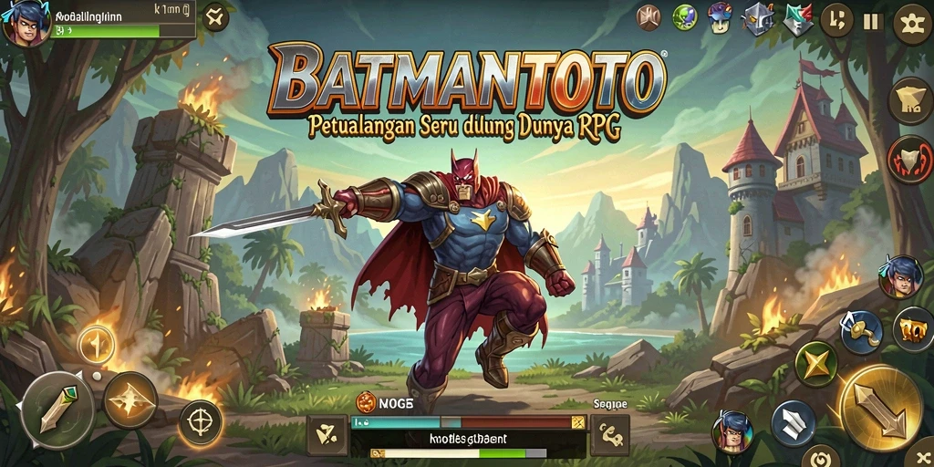 Tangkapan layar gameplay <strong>BATMANTOTO</strong> menunjukkan aksi seru dan petualangan epik yang menanti.