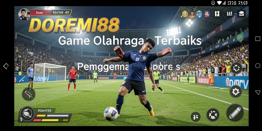 Screenshot gameplay DOREMI88 yang menampilkan aksi olahraga seru.