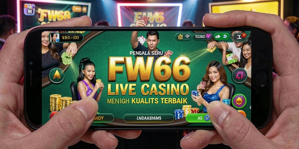 Tampilan menarik dari gameplay Live Casino FW66 yang mengesankan.