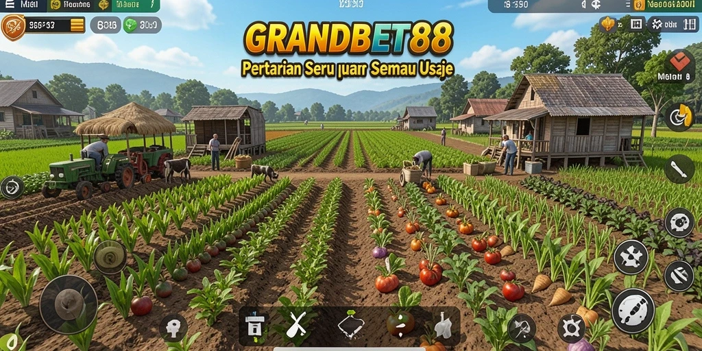 Tampilan gameplay seru dan menantang di GRANDBET88.