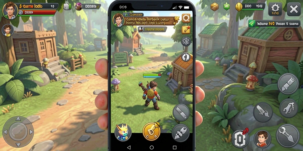 Tampilan gameplay yang menarik dari IDR89 dengan elemen Idle.