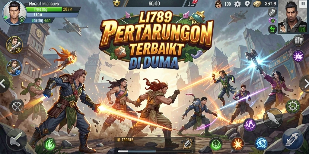 Gameplay LI789 menampilkan aksi pertarungan yang seru dan strategi mendebarkan.