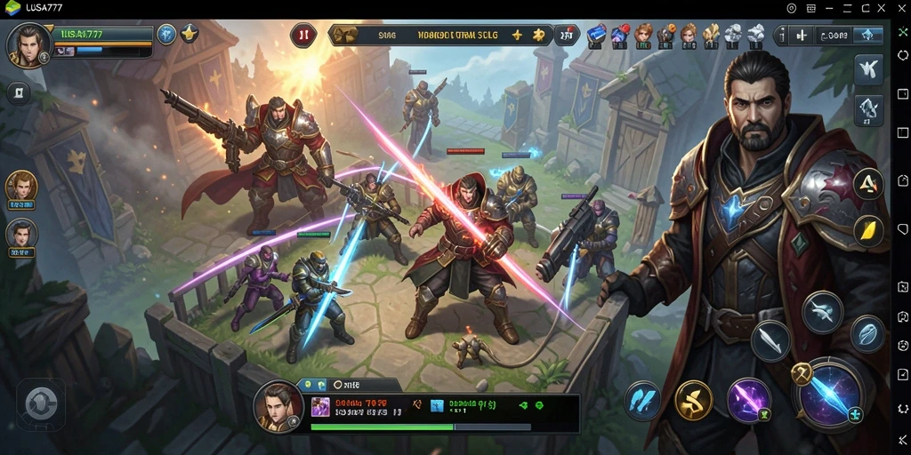 Tampilan gameplay LUSA777 yang mendetail dan menarik.