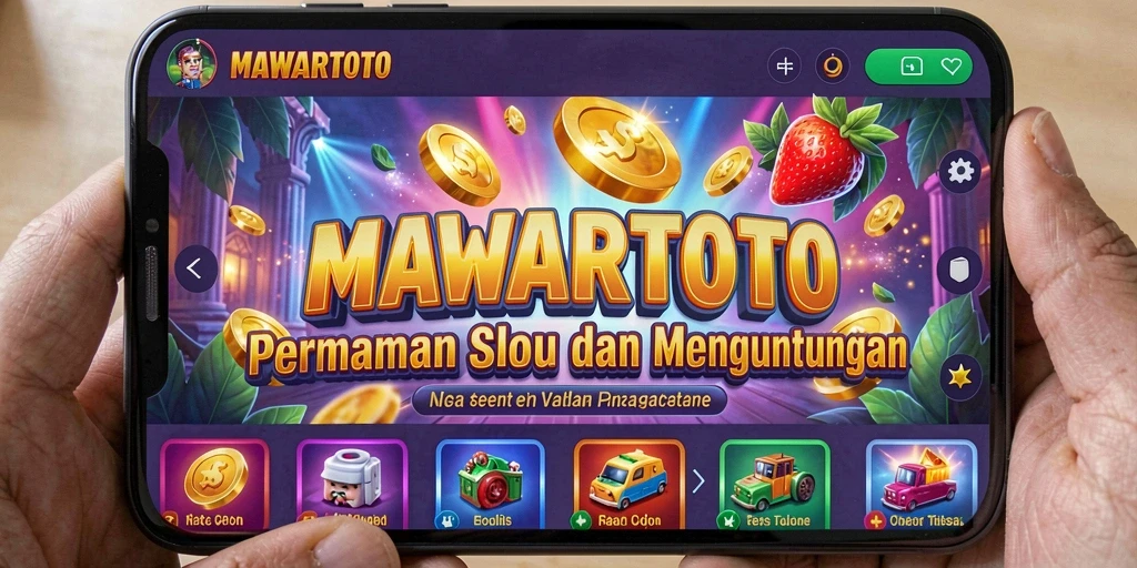 Tampilan gameplay seru dari game Slot MAWARTOTO.