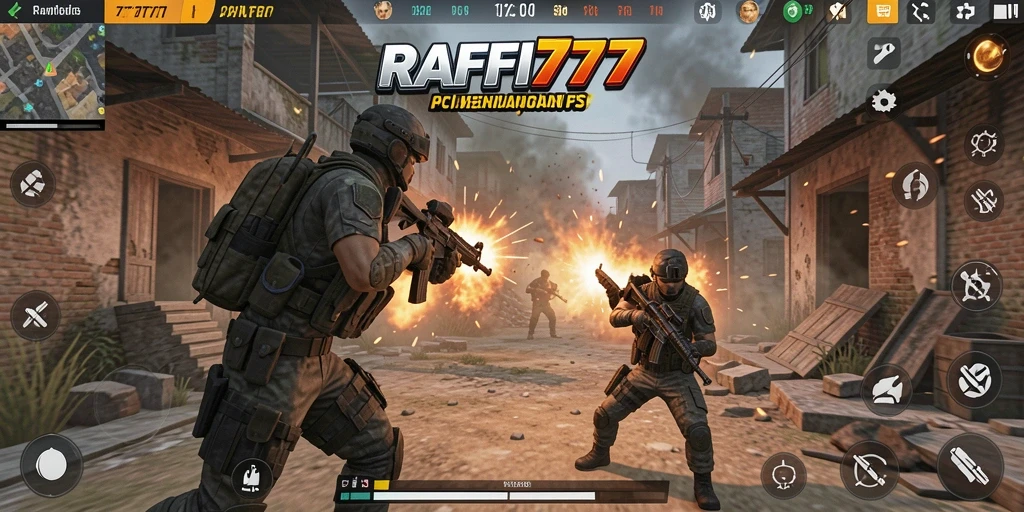 Gameplay seru di RAFFI777 dengan aksi FPS yang mendebarkan.