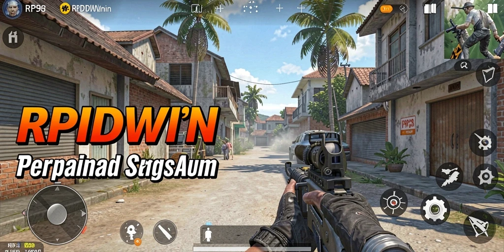 Tampilan gameplay RPIDWIN yang seru dan penuh aksi.