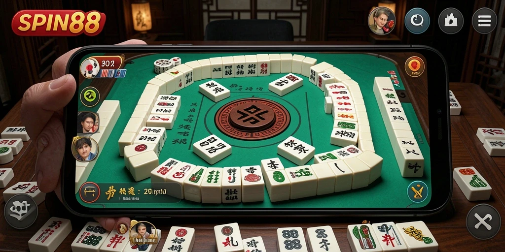 Gameplay seru dari SPIN88 yang menampilkan Mahjong yang menantang.