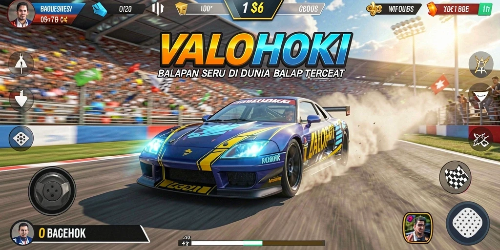 Tangkapan layar gameplay VALOHOKI yang seru dan menantang.