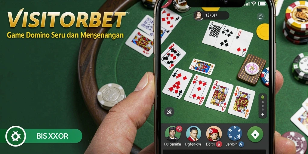 Screenshot gameplay VISITORBET yang menunjukkan momen seru bermain Domino.