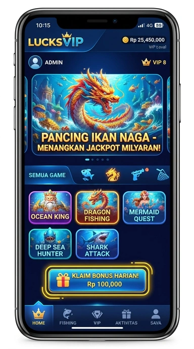 Katalog aplikasi Lucksvip yang beragam dan lengkap.